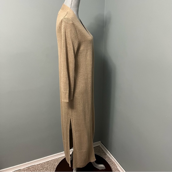 BANANA REPUBLIC NWT long knit open front duster cardigan long sleeve size XS - Picture 8 of 12